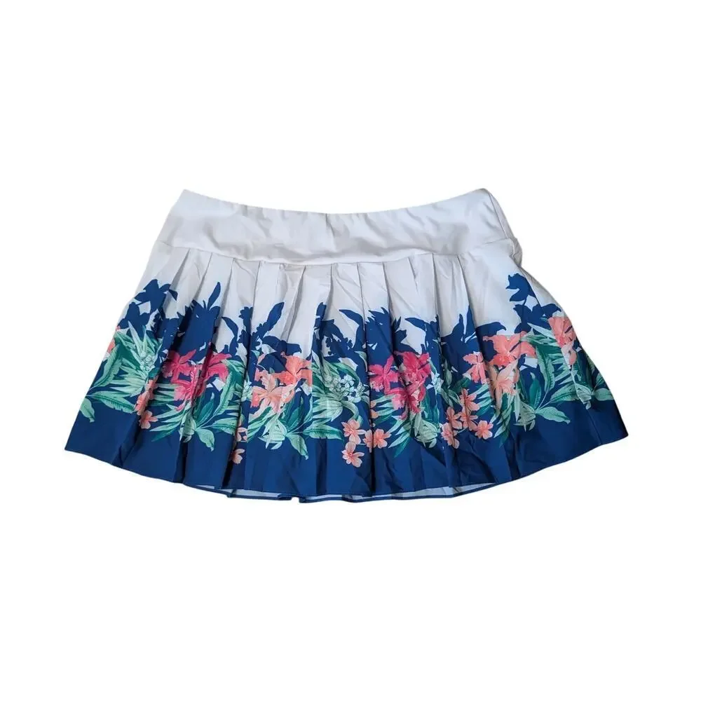 Tommy Bahama skirt/skort, Lightweight, quick dry, built in shorts, XL. Floral